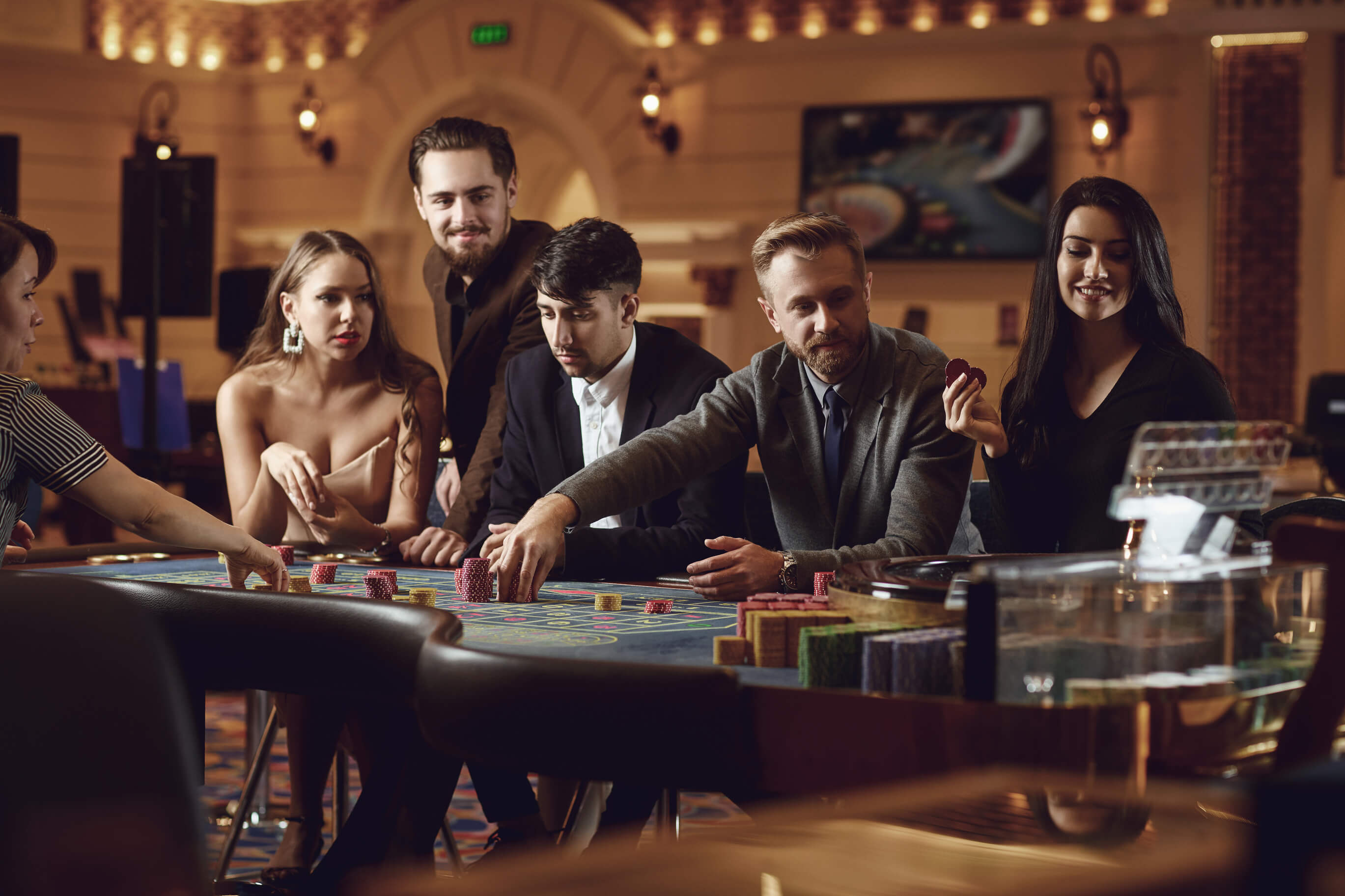 Strip club and night in the biggest casino in Estonia photo