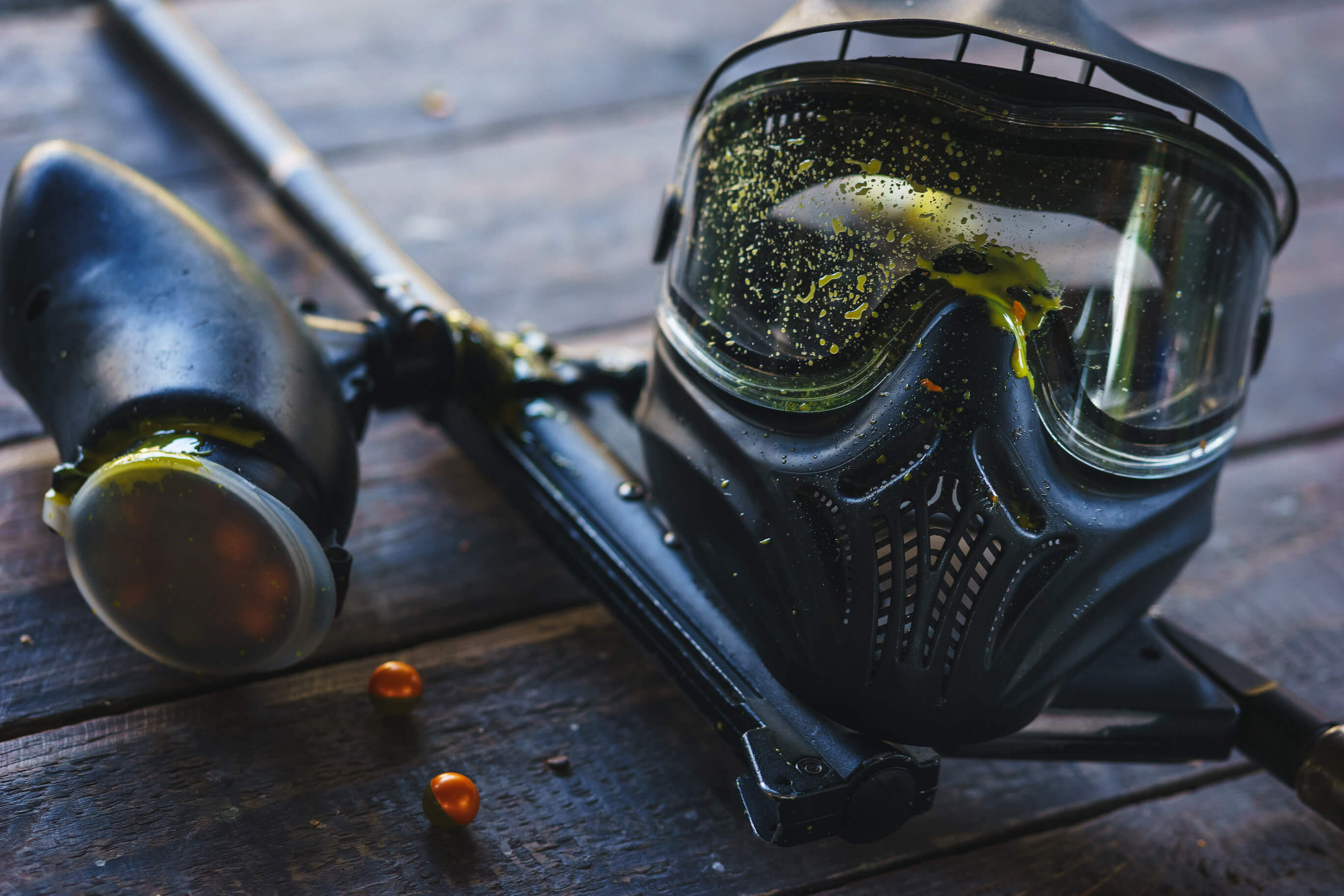 Paintball game photo